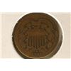 Image 1 : 1865 US 2 CENT PIECE
