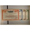 Image 2 : 4 ASSORTED VINTAGE STOCK CERTIFICATES BALTIMORE &
