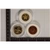 Image 2 : 3 US COIN PROOF REPLICAS: 1879 COILED HAIR $4,