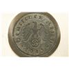 Image 1 : 1943 GERMAN 1 REICHSPFENNING WITH SWASTIKA