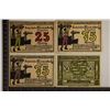 Image 1 : 4-1921 GERMAN NOTEGELDS: 3 BLUMENTHAL 25 PFENNING