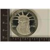 Image 2 : 1886-1986 US SILVER PF ROUND STATUE OF LIBERTY