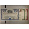 Image 3 : 4 VINTAGE STOCK CERTIFICATES: 1967 E.J. KORVETTE,