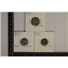 Image 1 : 3 BOLIVIA SILVER COINS: 1855 -1/2 SOL, 1863 -1/2