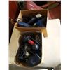 Image 1 : 2 BOXES OF POWER TOOLS - SOME TURN ON, UNTESTED