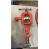 Image 7 : LOT OF RIDGID PIPE THRERADERS, BENDERS CUTTER, AND DIES