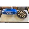 Image 1 : DART BOARD AND FORD TOOL BOX