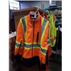 Image 2 : HIGH VIS COVERALLS SIZE MEDIUM, 2XL JACKET, AND 4X VEST