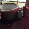 Image 3 : BESTWAY SALUSPA INFLATABLE HOT TUB TESTED AND WORKING, HAS SLOW LEAK