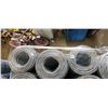 Image 2 : 2 SINGLE ROLLS OF MESH 54" TALL FENCING APPROX 50FT EACH