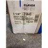 Image 2 : BOX OF 3.25" 18D NAILS 50LB