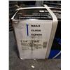 Image 3 : BOX OF 3.25" 18D NAILS 50LB