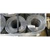 Image 2 : 2 SINGLE ROLLS OF MESH 48" TALL FENCING APPROX 50FT EACH