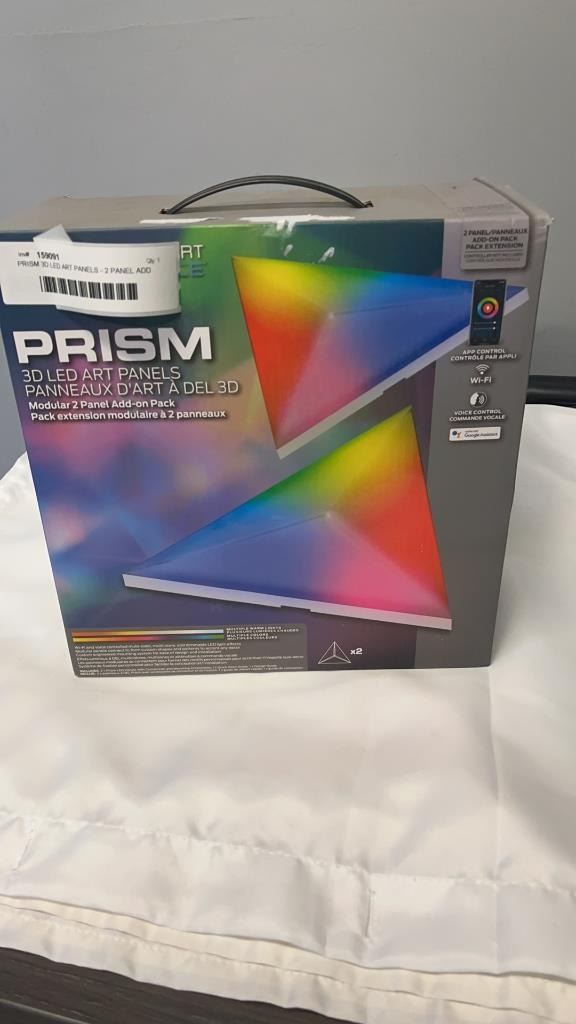 Prism Led PRISM 3D LED ART PANELS - 2 PANEL ADD ON PACK
