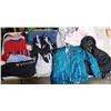 Image 1 : BOX OF KIDS SIZE 8 - 18 CLOTHES, 16 AS NEW CALVIN KLEIN TRAINING BRAS DISNEY PULLOVER, HOUSECOAT, ED