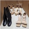 Image 1 : 4 PAIRS OF AS NEW LADIES FOOTWEAR SIZE 9.5 -10 INCLUDING BAMBOO, VINCE CAMUTO, DREAM PAIRS AND ROCKP