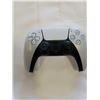 Image 3 : PLAYSTATION 5 PS5 DUALSENSE CONTROLLER WHITE TESTED AND WORKING - RETAIL $94