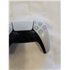 Image 4 : PLAYSTATION 5 PS5 DUALSENSE CONTROLLER WHITE TESTED AND WORKING - RETAIL $94