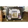 Image 3 : SIGNED AND FRAME KAMARA JERSEY W/ AUTHENTICITY CARD