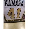 Image 9 : SIGNED AND FRAME KAMARA JERSEY W/ AUTHENTICITY CARD