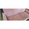 Image 2 : CRATE AND BARREL PINK MICROFIBER SOFA - FLOOR MODEL