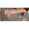 Image 1 : SOLID WOOD ENTRY BENCH