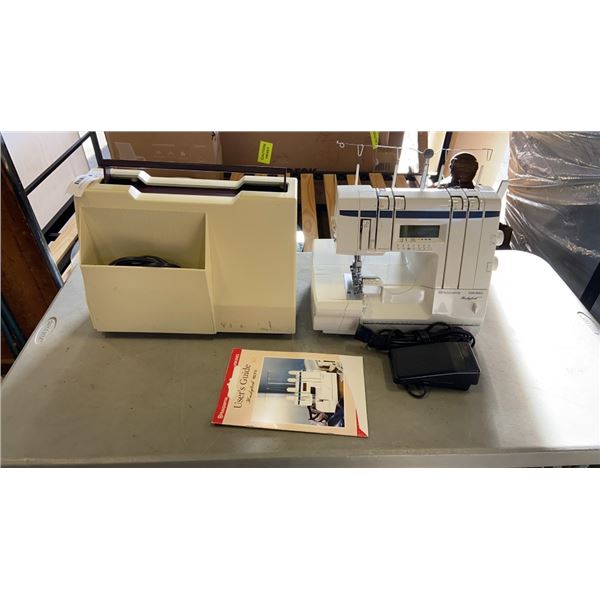 HUSQVARNA VIKING SEWING MACHINE AND VINTAFE PFAFF SEWING MACHINE