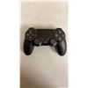 Image 2 : PLAYSTATION 4 JET BLACK DUALSHOCK CONTROLLER - TESTED AND WORKING