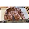 Image 1 : AS NEW VIP LEATHER JACKET - SIZE SMALL, FINE LAMBSKIN LEATHER