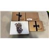 Image 1 : 3 BOXES OF SEALED BARNETTS SWEET CREATIONS CHOCOLATE COVERED SANDWICH COOKIES GIFT BOXES AND BOX OF 