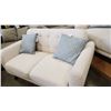 Image 3 : AS NEW MAZIN FURNITURE 3 PC MODERN SOFA, LOVESEAT AND CHAIR W/ THROW PILLOWS