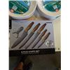 Image 4 : NEW KITCHEN KING KNIFE SET AND 5 PACKS PAPER PLATES
