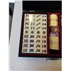 Image 4 : 2 MAHJONG SETS IN CASE AND CHECKERS TRAVEL GAME