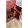 Image 3 : CAMPAIGN BAR WITH ONE DRAWER, 2 DOORS AND STORAGE TOP, GOOD CONDITION