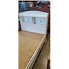 Image 2 : WHITE SINGLE PLATFORM BEDFRAME WITH DRAWERS