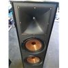 Image 3 : KLIPSCH 820-F TOWER SPEAKER STORE DEMO MISSING CONE COVERS - RETAIL $699