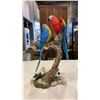 Image 3 : 2 LARGE PARROT FIGURES