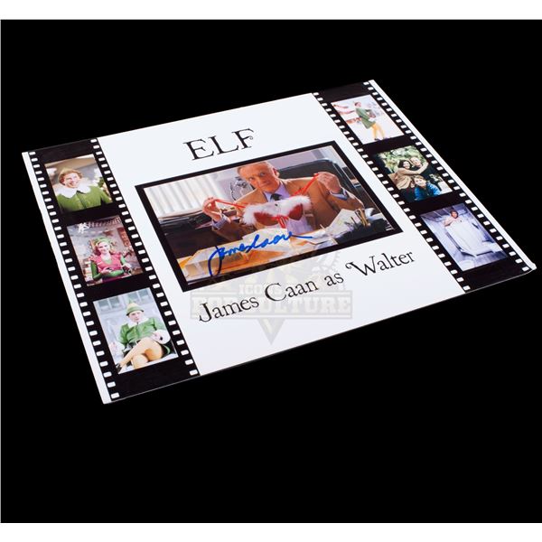 Elf – James Caan Autographed Image Display – H2-70