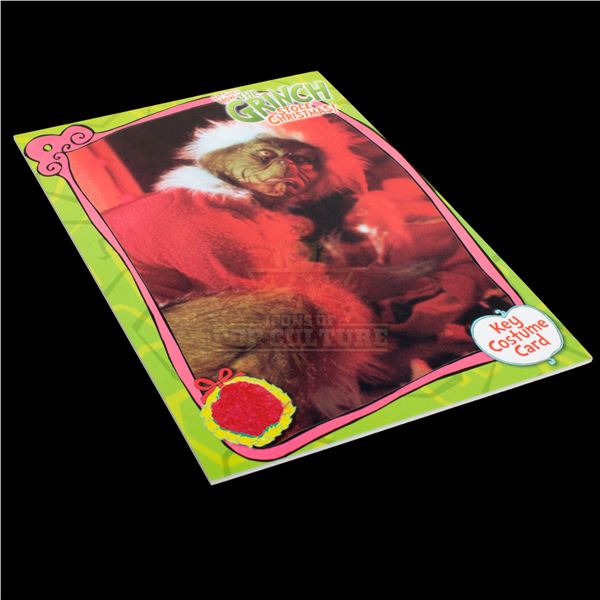 How the Grinch Stole Christmas – Grinch Key Costume Card - H2-188