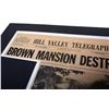 Image 2 : Back to the Future - Prop “Brown Mansion Destroyed” Newspaper Clipping – H2-145
