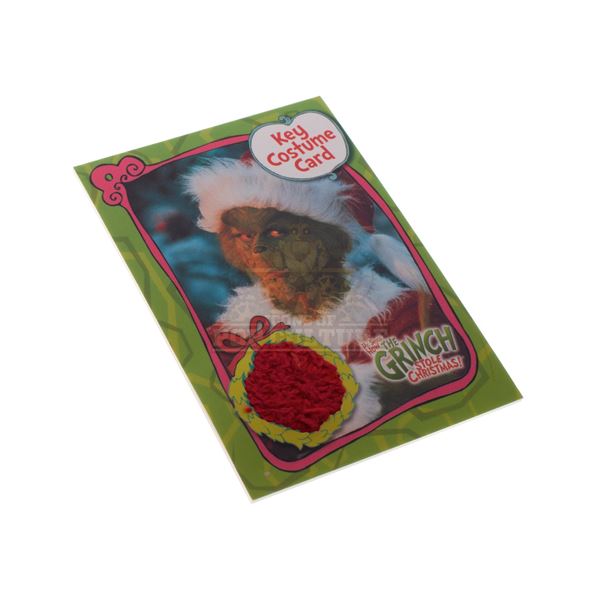 How the Grinch Stole Christmas – Grinch Key Costume Card - H2-38