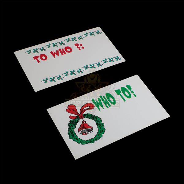 How the Grinch Stole Christmas – “Whoville” Gift Tag Stickers - H2-83