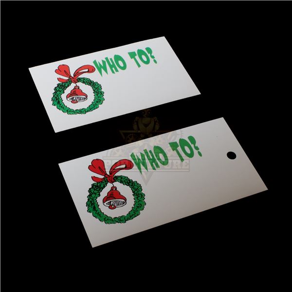 How the Grinch Stole Christmas – “Whoville” Gift Tags - H2-104