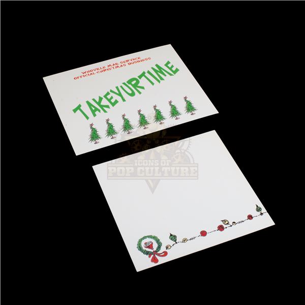 How the Grinch Stole Christmas – Prop Shipping Labels - H2-116