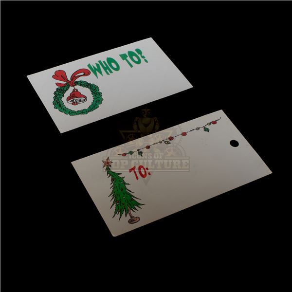 How the Grinch Stole Christmas – “Whoville” Gift Tags - H2-100