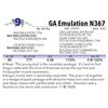 Image 1 : GA Emulation N367