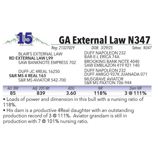 GA External Law N347