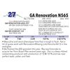 Image 1 : GA Renovation N565