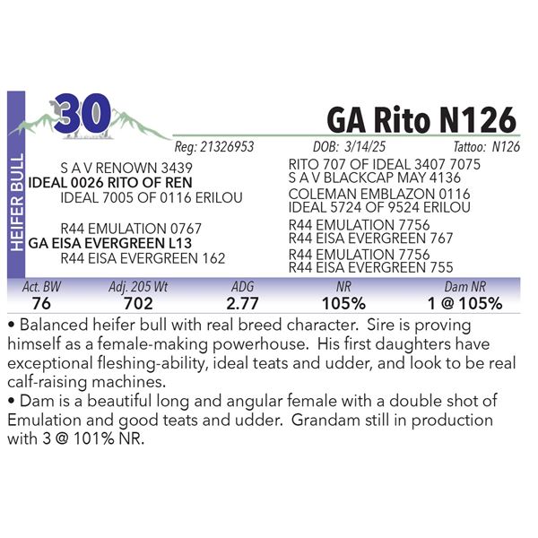 GA Rito N126