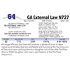 Image 1 : GA External Law N727